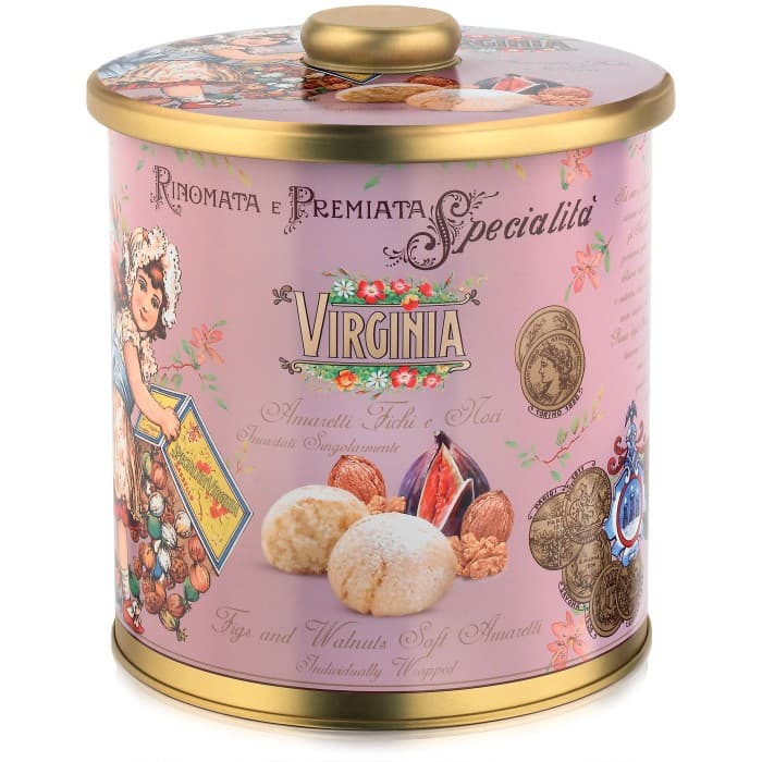 Virginia Amarettikakor Fikon & Valnötter Kakburk 220g – från Amaretti Virginia – 279 kr – hos Delitea