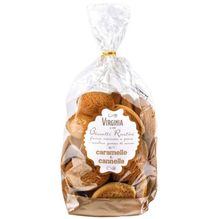 Virginia Biscotti Rustici Karamell & Kanel 300g – från Amaretti Virginia – 69 kr – hos Delitea
