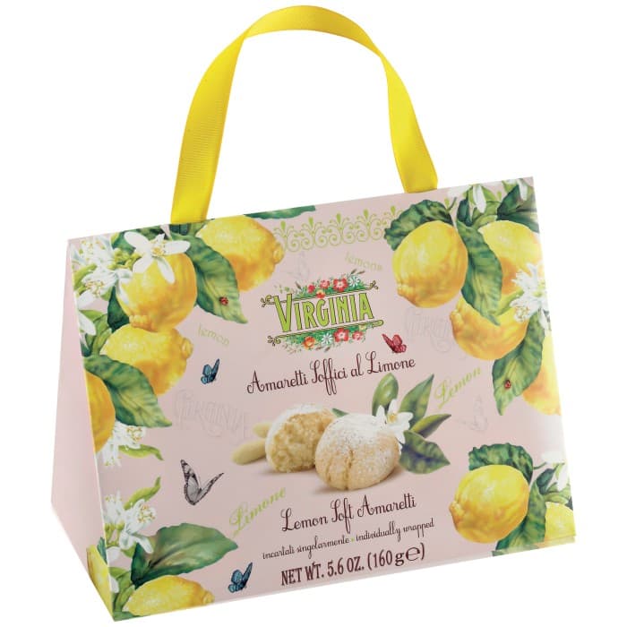 Amaretti Virginia Mandelkaka Citron 160g från Amaretti Virginia - köp hos Delitea