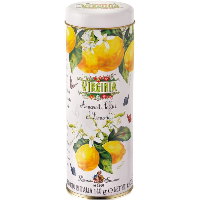 Amaretti Virginia Mandelkakor Citron 140g från Amaretti Virginia - köp hos Delitea