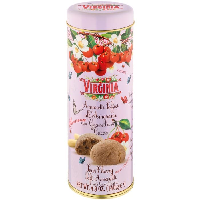 Amaretti Virginia Mandelkakor Körsbär 140g från Amaretti Virginia - köp hos Delitea