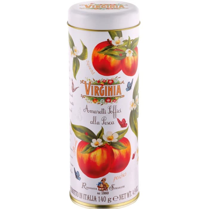 Amaretti Virginia Mandelkakor Persika 140g från Amaretti Virginia - köp hos Delitea