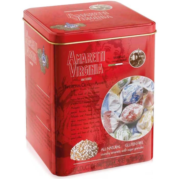 Virginia Amaretti Mandelkakor Presentbox Amaretti Krokant 300g – från Amaretti Virginia – 279 kr – hos Delitea
