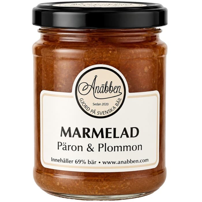 Ånäbben Päron & Plommonmarmelad 320g - från Ånäbben - 56 kr - hos Delitea