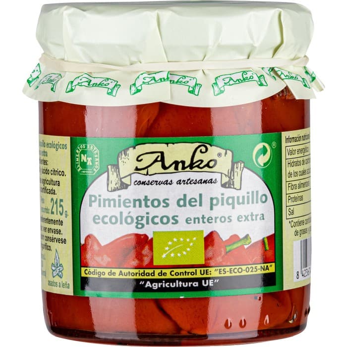 Anko Rostad Piquillopaprika Ekologiska 235g – från Anko – 109 kr – hos Delitea