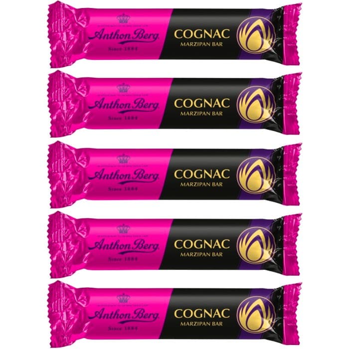 Anthon Berg Marsipanbröd Cognac 5x40g