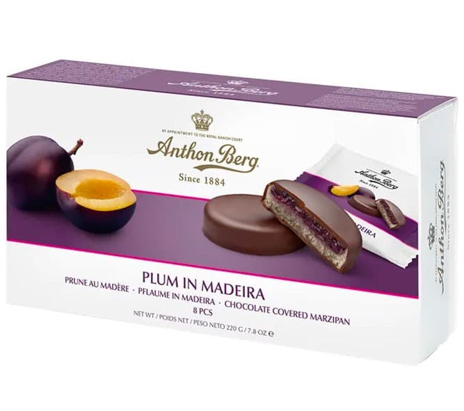 Anthon Berg Plommon i Madeira 220g