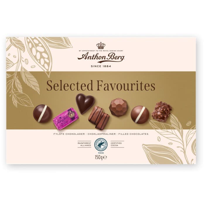 Anthon Berg Selected Favourites Chokladask Praliner 150g