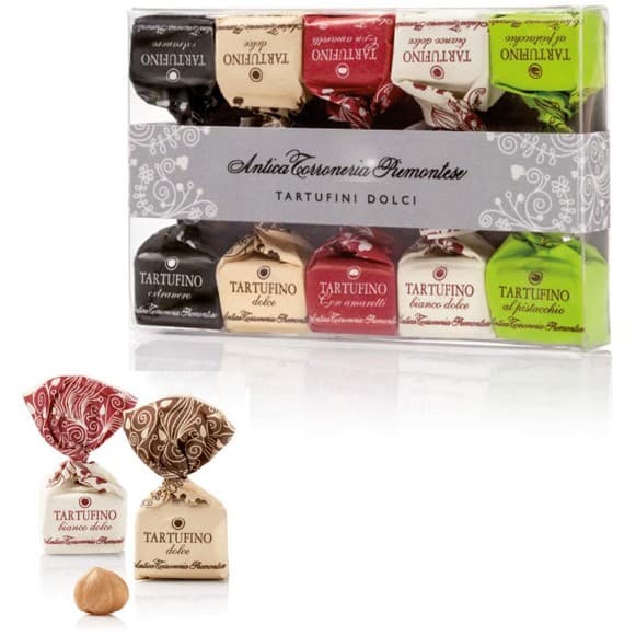 Antica Torroneria Piemontese Chokladtryfflar Små Blandade 70g