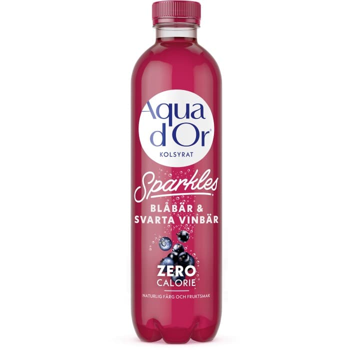 Aqua d’Or Sparkles Blåbär & Svarta Vinbär 50cl