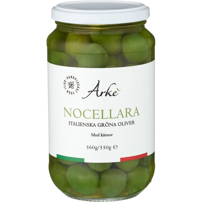 Arke Nocellara Oliver 560g – från Arké – 89 kr – hos Delitea