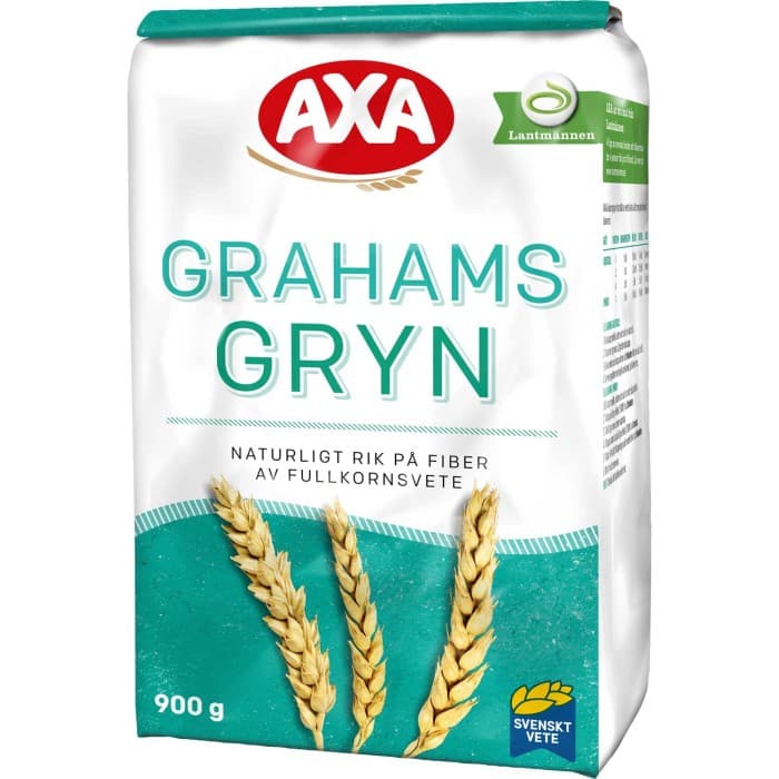 Axa Grahamsgryn 900g