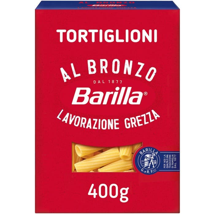 Barilla Tortiglioni al Bronzo Pasta 400g