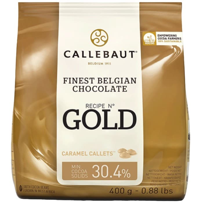 Barry Callebaut Belgium Gold Choklad Pellets 30,4% 400g – från Callebaut Belgium – 137 kr – hos Delitea