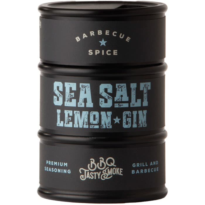 BBQ Tasty Oil Barrel Grillkrydda Salt, Citron & Gin 115g – från BBQ Tasty – 39 kr – hos Delitea