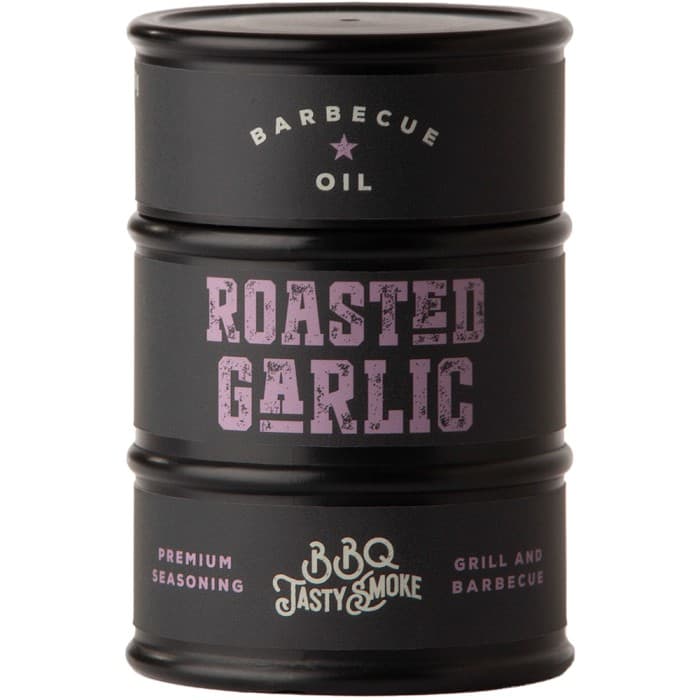 BBQ Tasty Oil Barrel Grillolja med Rostad Vitlök 176g från BBQ Tasty – köp hos Delitea