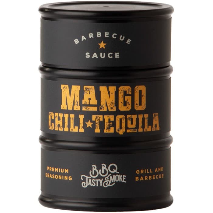 BBQ Tasty Oil Barrel Grillsås Mango, Chili & Tequila 220g från BBQ Tasty – köp hos Delitea
