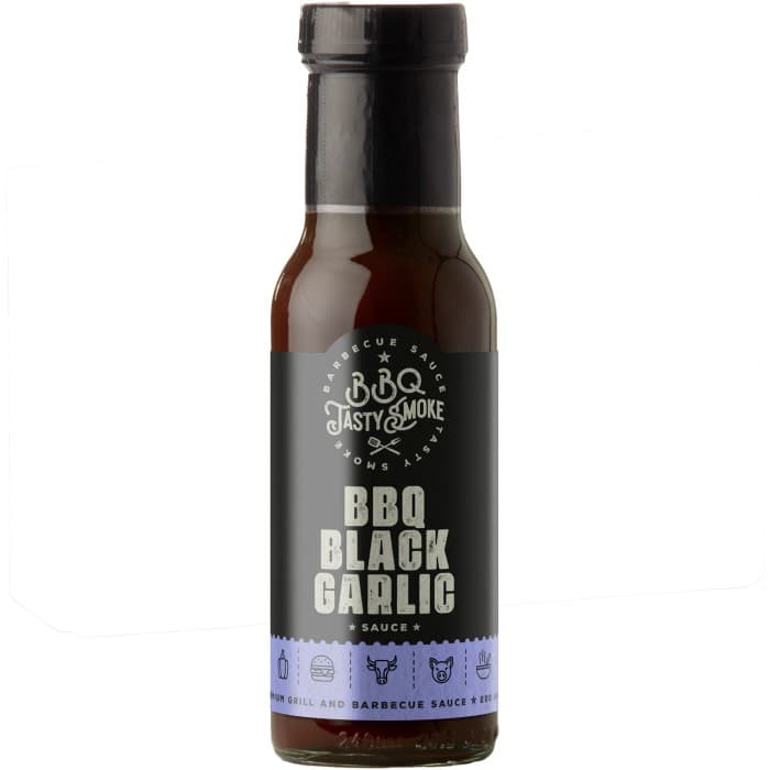 BBQ Tasty Smoke BBQ Sås Black Garlic 280g från BBQ Tasty Smoke – köp hos Delitea