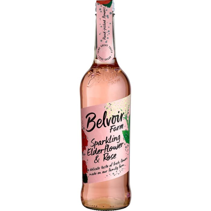 Belvoir Fruit Farms Lemonad Fläder & Ros 75cl