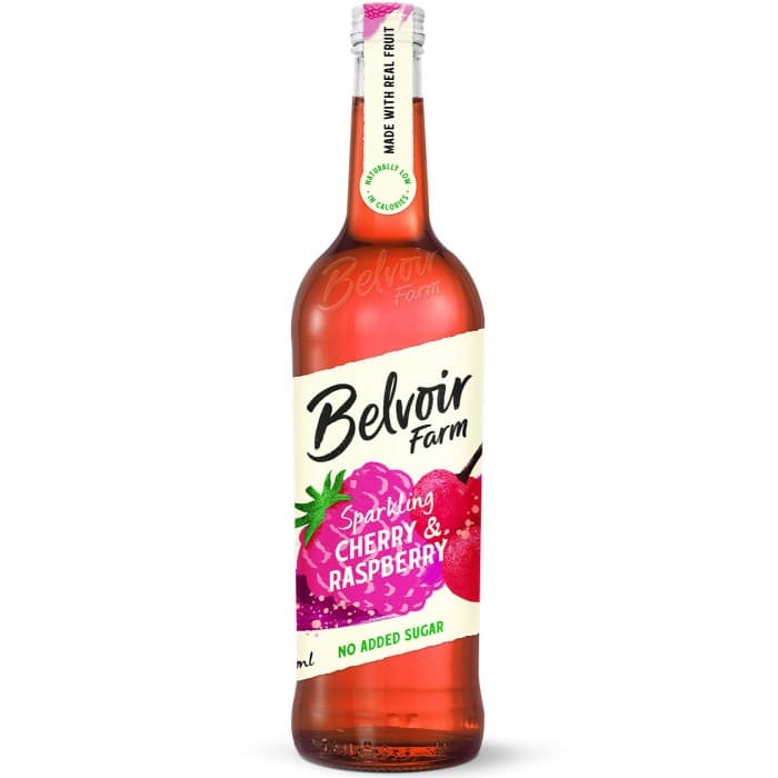 Belvoir Fruit Farms Körsbär & Hallon 750ml