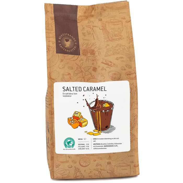 Bergstrands Kafferosteri Salted Caramel 250g