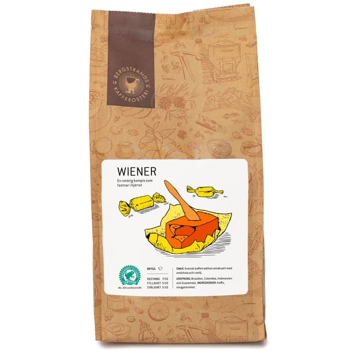 Bergstrands Kafferosteri Wiener 250g