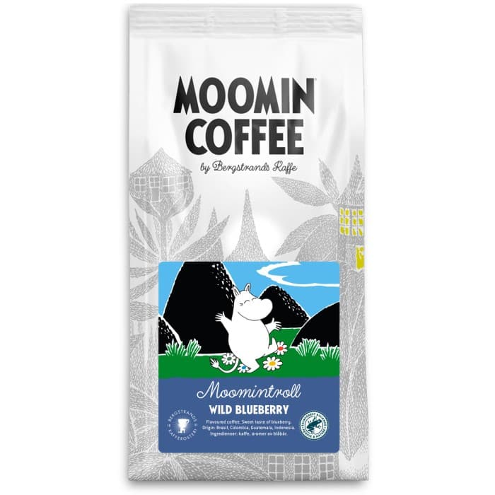 Bergstrands Moomin Coffee Moomintroll Wild Blueberry 250g