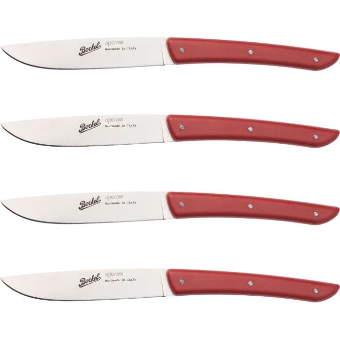 Berkel Steak Knifes Röda 11cm – från Berkel – 1149 kr – hos Delitea