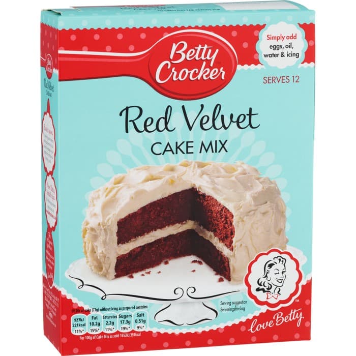 Betty Crocker Red Velvet Cake Mix 425g
