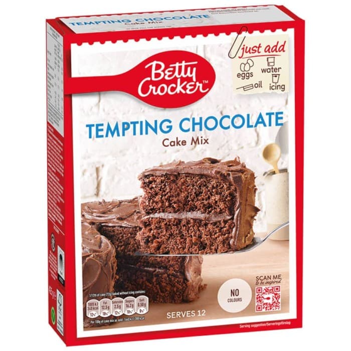 Betty Crocker Tempting Chocolate Kakmix 425g