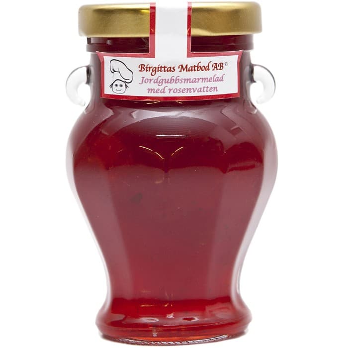 Birgittas Matbod Marmelad Jordgubb & Rosenvatten 250g från Birgittas Matbod – köp hos Delitea
