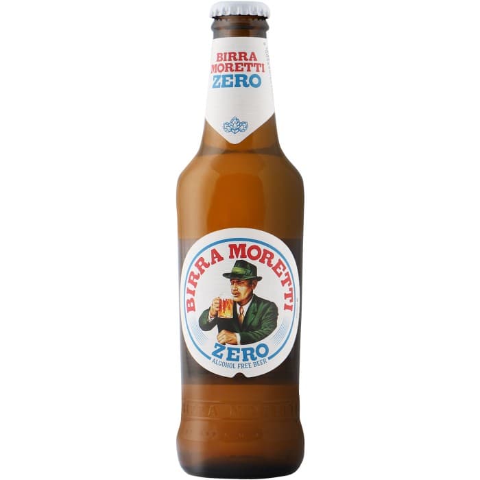 Birra Moretti Zero Öl Alkoholfri 33cl – från Birra Moretti – 18 kr – hos Delitea