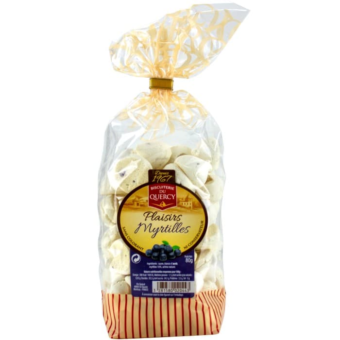 Biscuiterie Les Saules Minimaränger Blåbär 80g