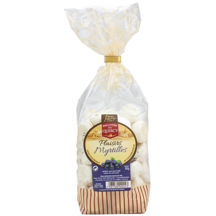 Biscuiterie Les Saules Minimaränger Blåbär 80g från Biscuiterie Les Saules - köp hos Delitea
