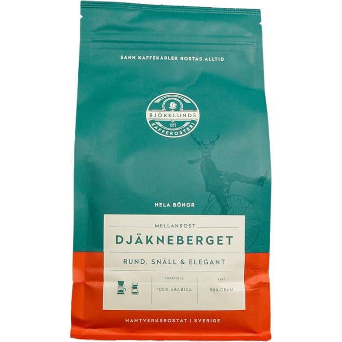 Björklunds Kafferosteri Djäkneberget Hela Bönor 500g