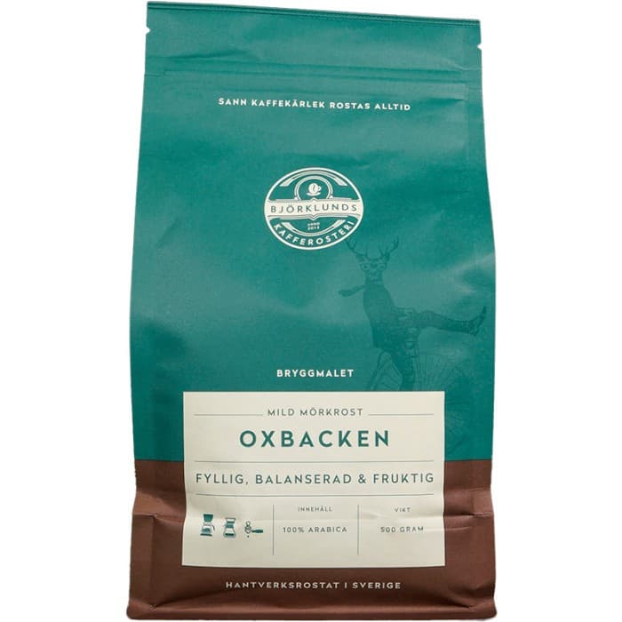 Björklunds Kafferosteri Oxbacken Bryggmalet 500g