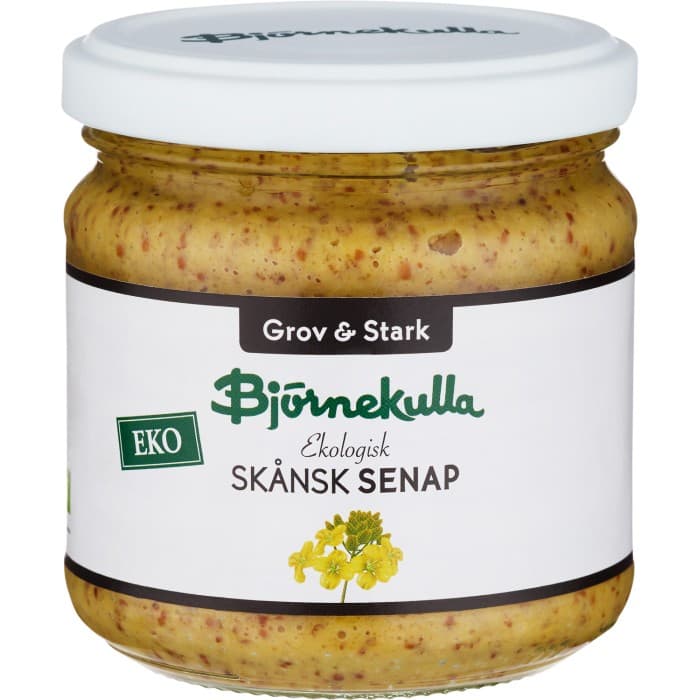 Björnekulla Skånsk Senap Grov & Stark 190g