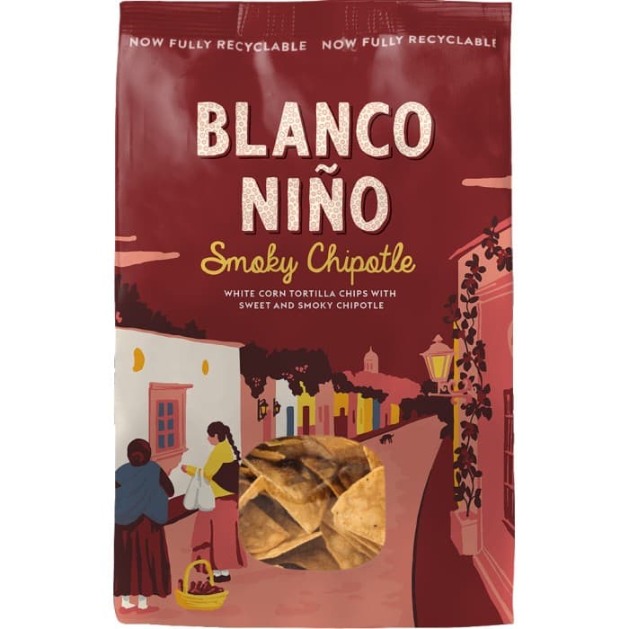 Blanco Niño Tortilla Chips Smoky Chipotle 170g