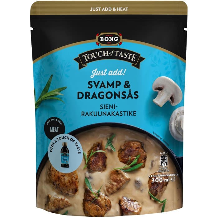 Bong Touch of Taste Dragon- & Svampsås 300ml