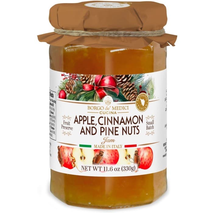 Borgo de Medici Julmarmelad Äpple, Kanel & Pinjenötter 330g