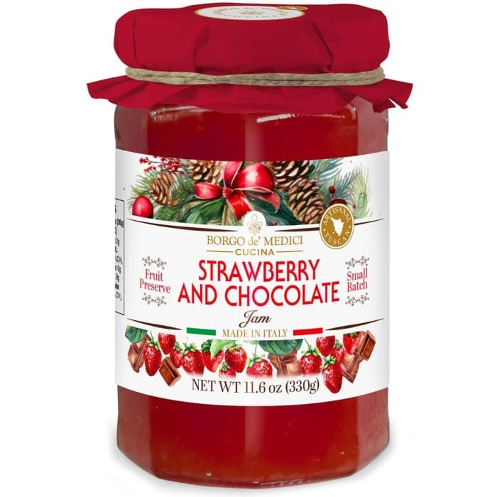 Borgo de Medici Julmarmelad Jordgubb & Choklad 330g