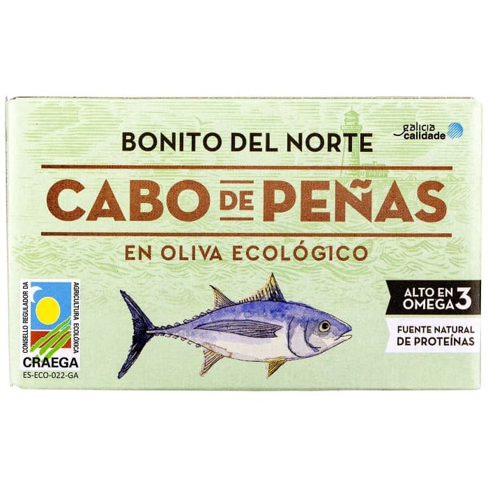 Cabo de Peñas Bonito del Norte Vit Tonfisk i Olivolja 111g