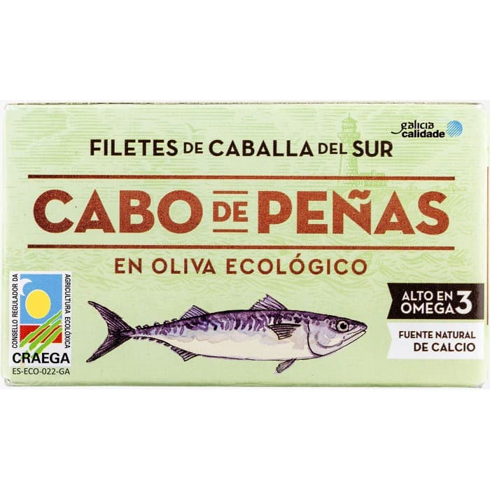 Cabo de Peñas Caballa Makrill i Olivolja 85g