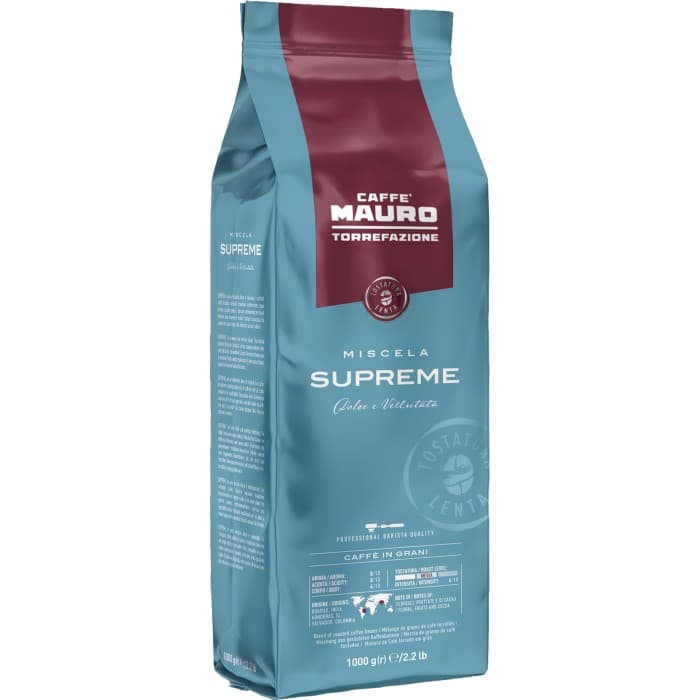 Caffè Mauro Supreme Hela Bönor 1kg