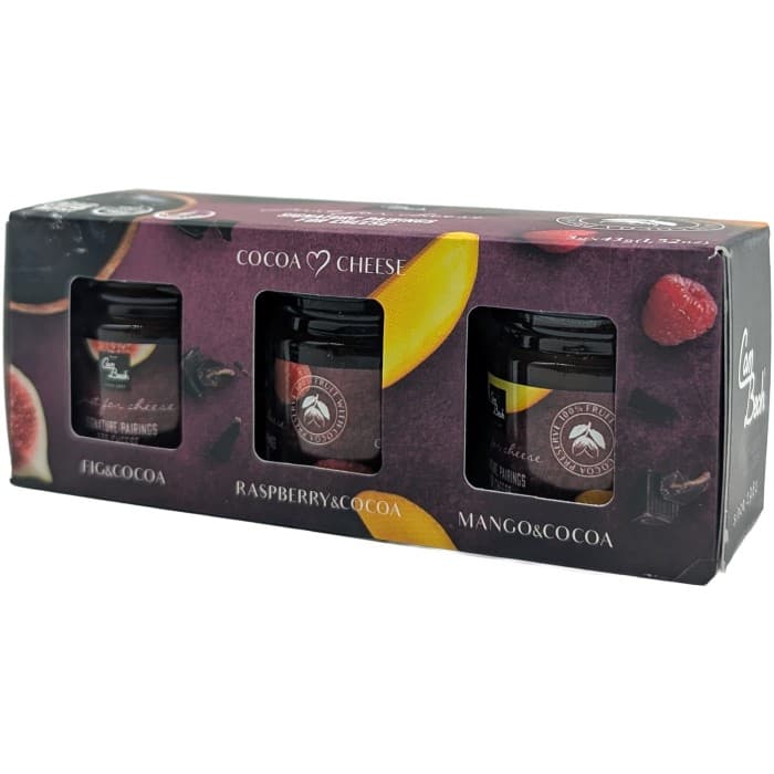 Can Bech Presentask Ostmarmelader med Kakao 3x43g