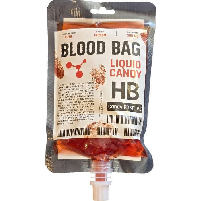 Candy Positive Blood Bag Liquid Candy 200ml