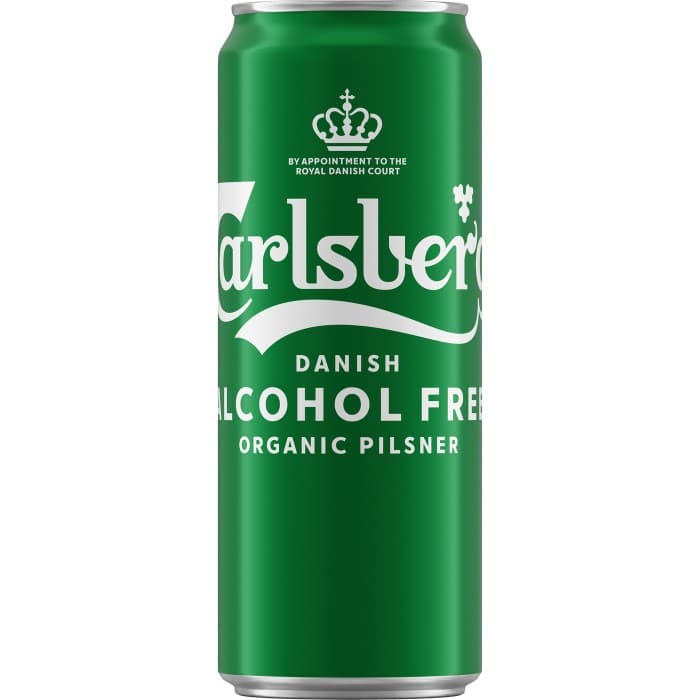 Carlsberg Pilsner Ekologisk Alkoholfri 0,5% 33cl