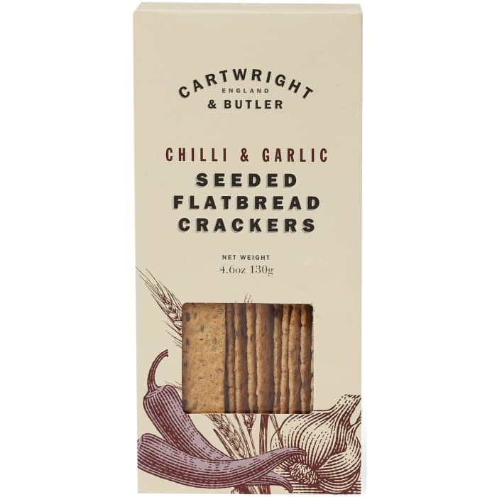 Cartwright & Butler Flatbread Chili & Vitlök 130g