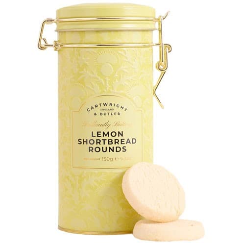 Cartwright & Butler Lemon Shortbread Rounds 150g – från Cartwright & Butler – 149 kr – hos Delitea