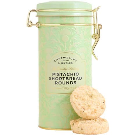 Cartwright & Butler Pistachio Shortbread Rounds 150g – från Cartwright & Butler – 159 kr – hos Delitea